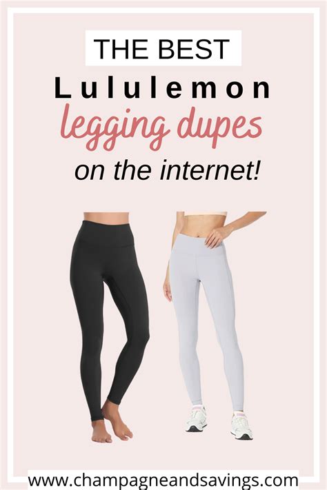 lululemon parent bag dupe|dupes of lululemon leggings.